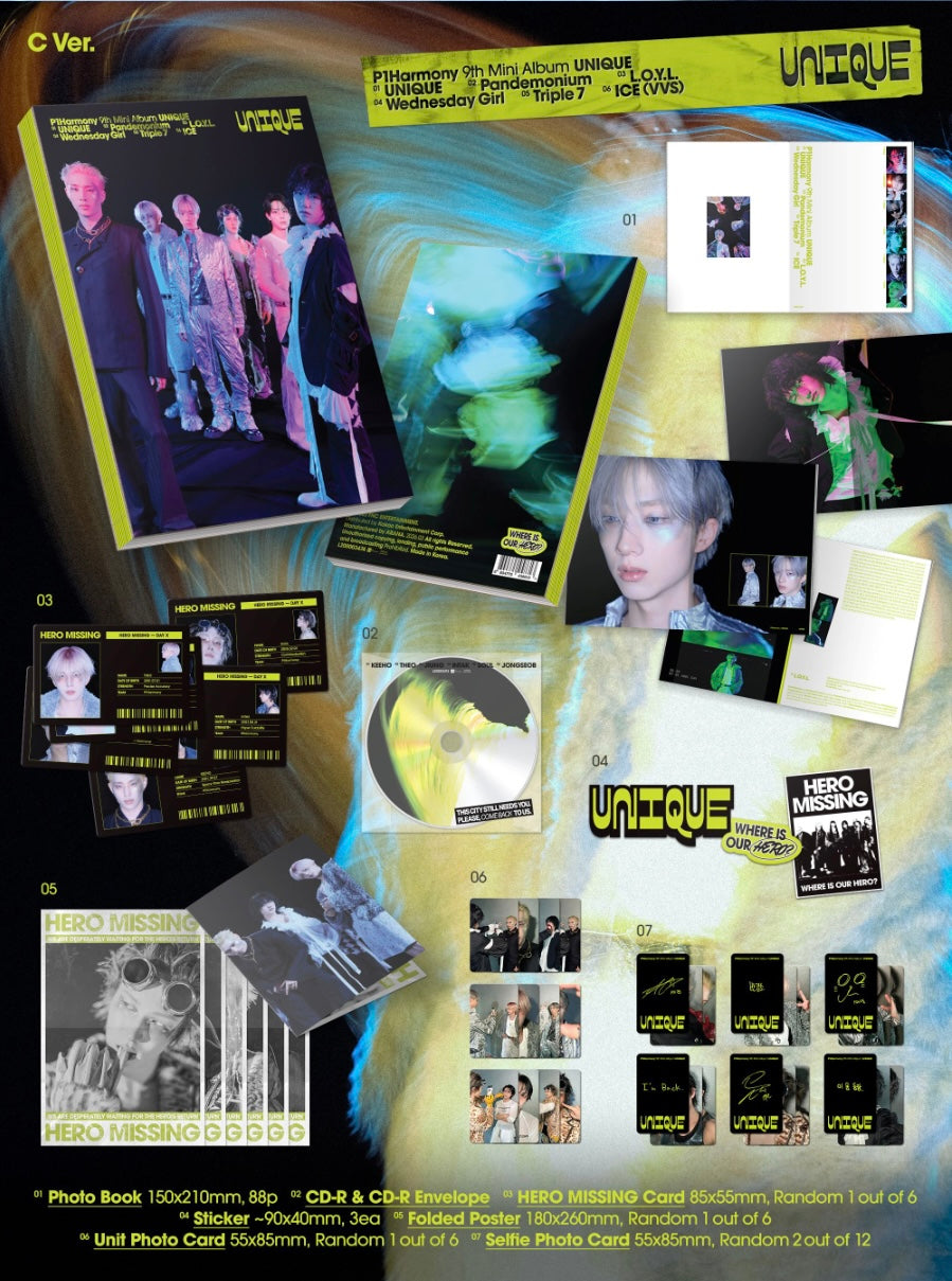 P1Harmony — UNIQUE (Photobook ver)