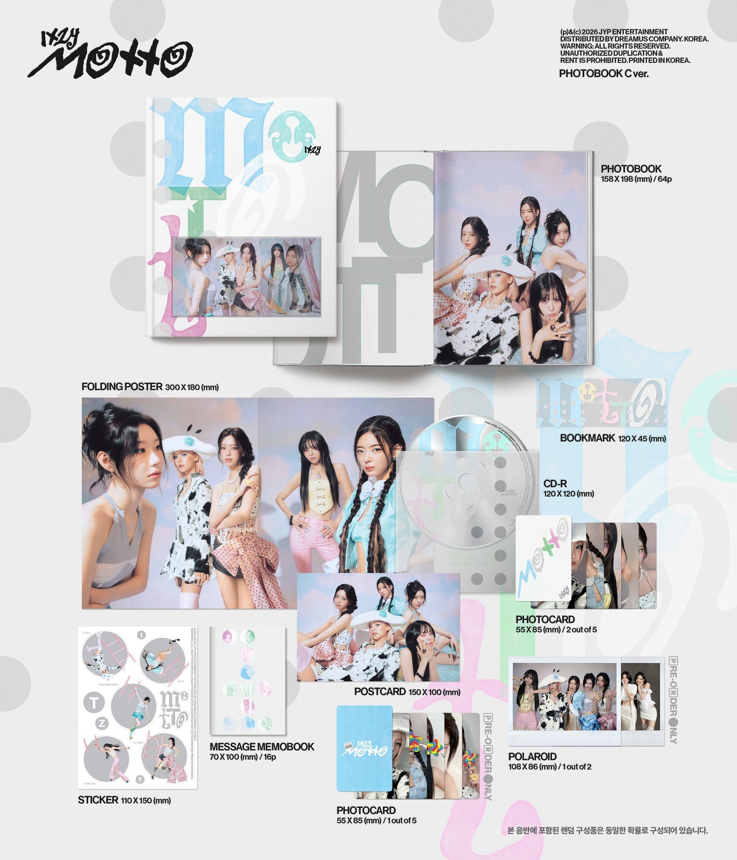 ITZY - Motto (Photobook Ver.) VERSION CHOICE