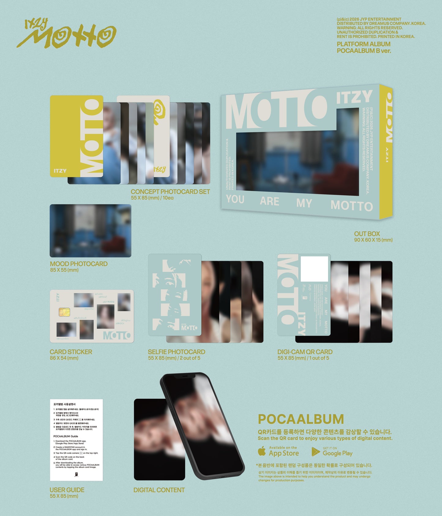 ITZY - Motto (POCAALBUM Ver.)