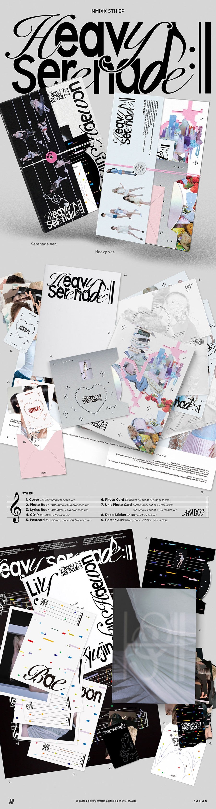 NMIXX - Heavy Serenade (Serenade/Heavy ver.) VERSION CHOICE