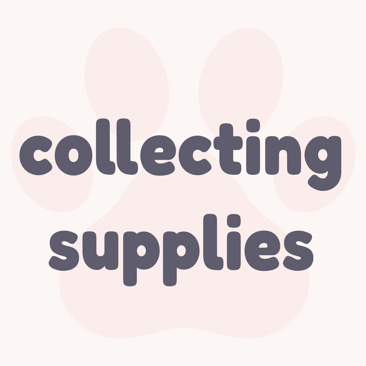 Collecting Supplies