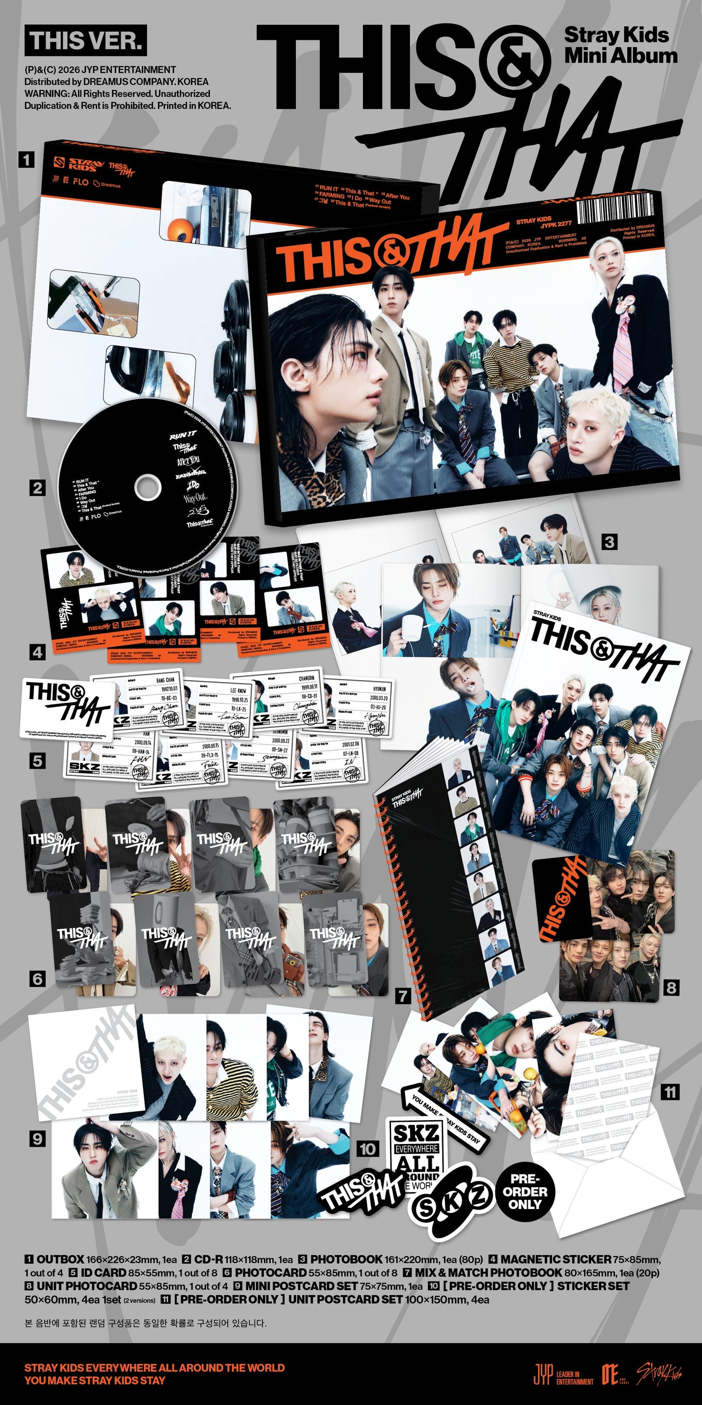 STRAY KIDS - THIS & THAT (THIS/THAT Ver)