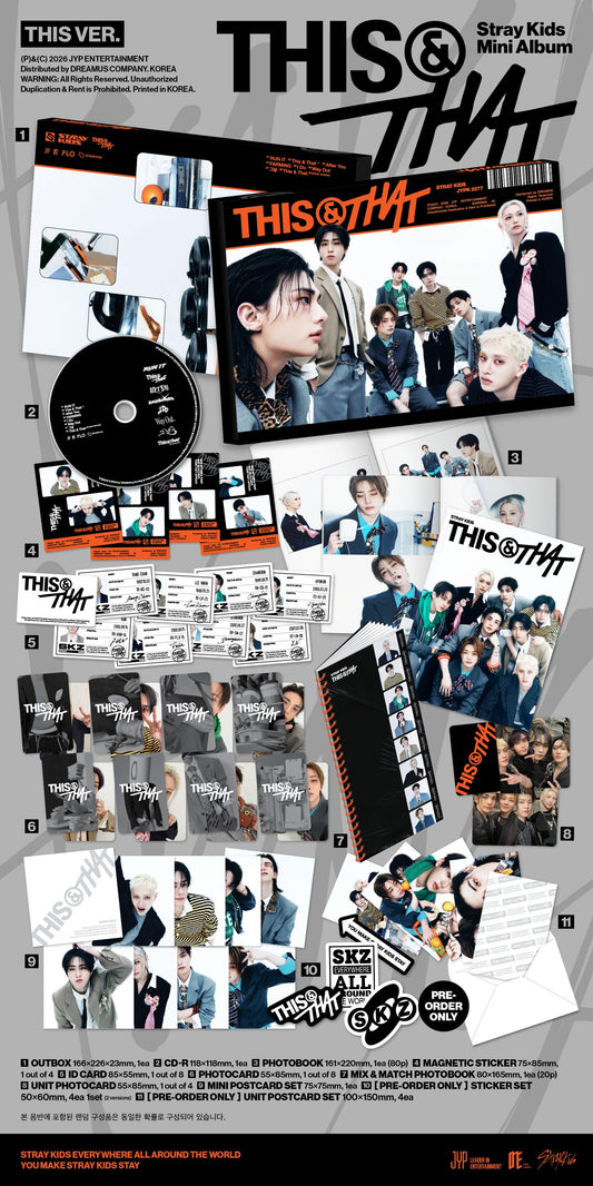 STRAY KIDS - THIS & THAT (THIS/THAT Ver)