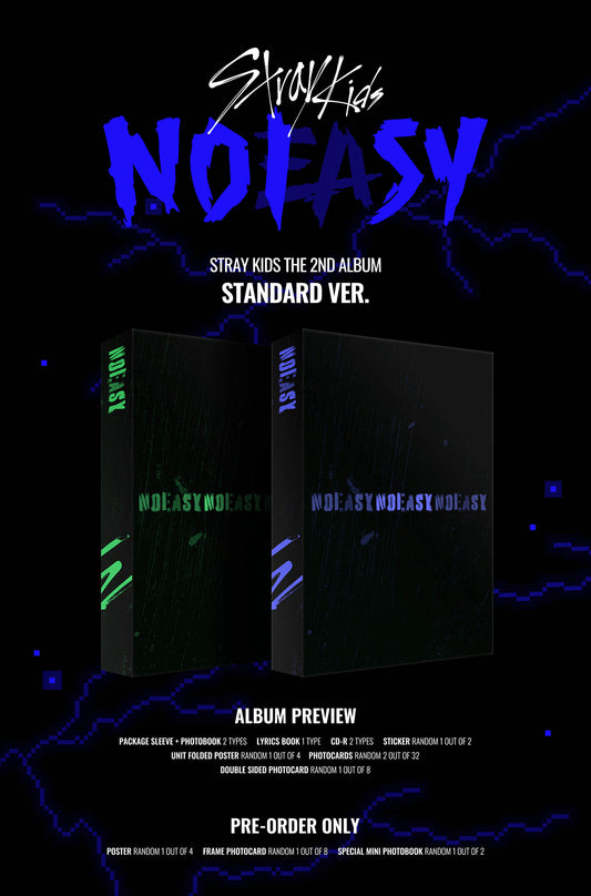STRAY KIDS - NOEASY (TYPE A ver./TYPE B ver.)