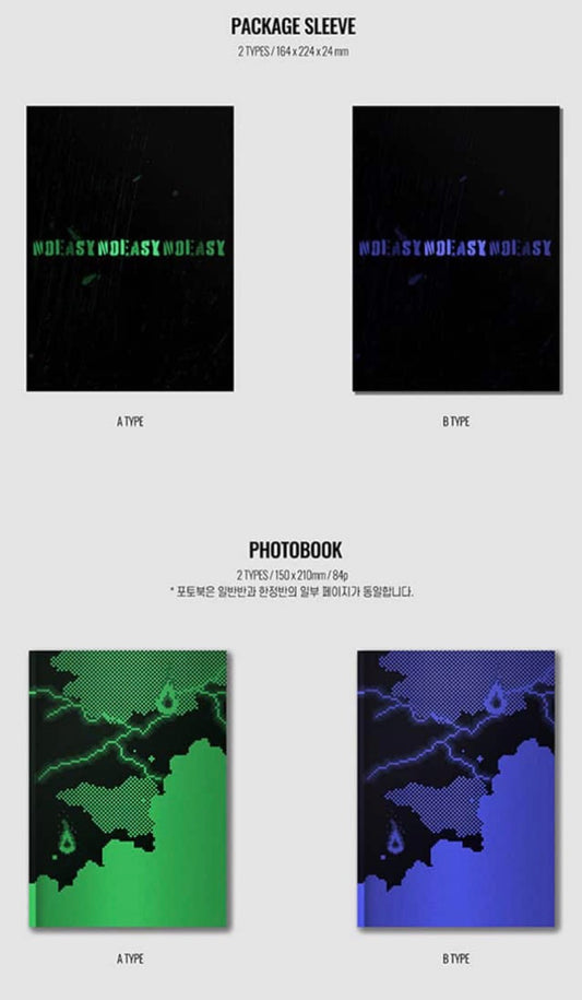 STRAY KIDS - NOEASY (TYPE A ver./TYPE B ver.)