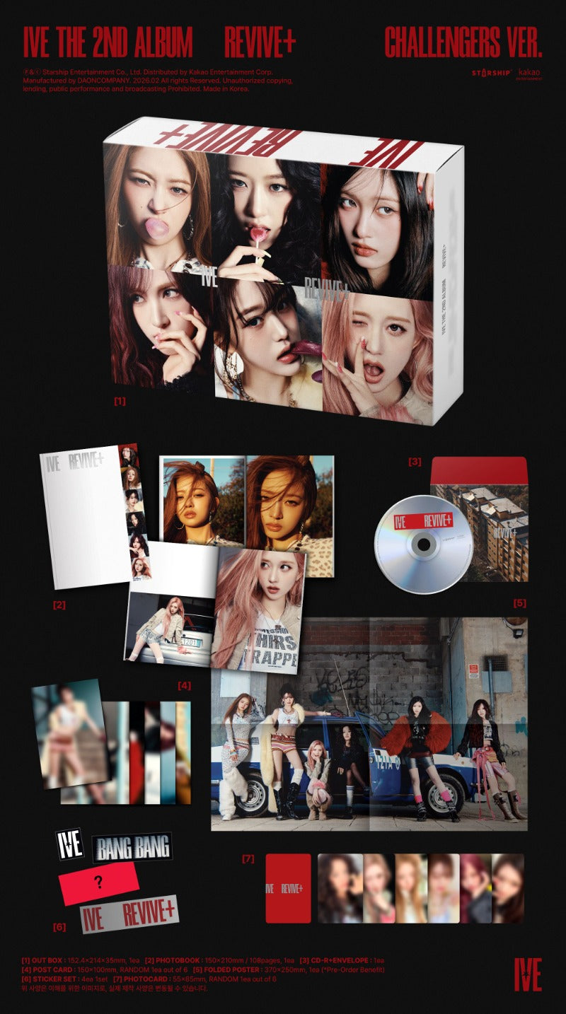 IVE — REVIVE+ (BANGERS/CHALLENGERS Ver.)