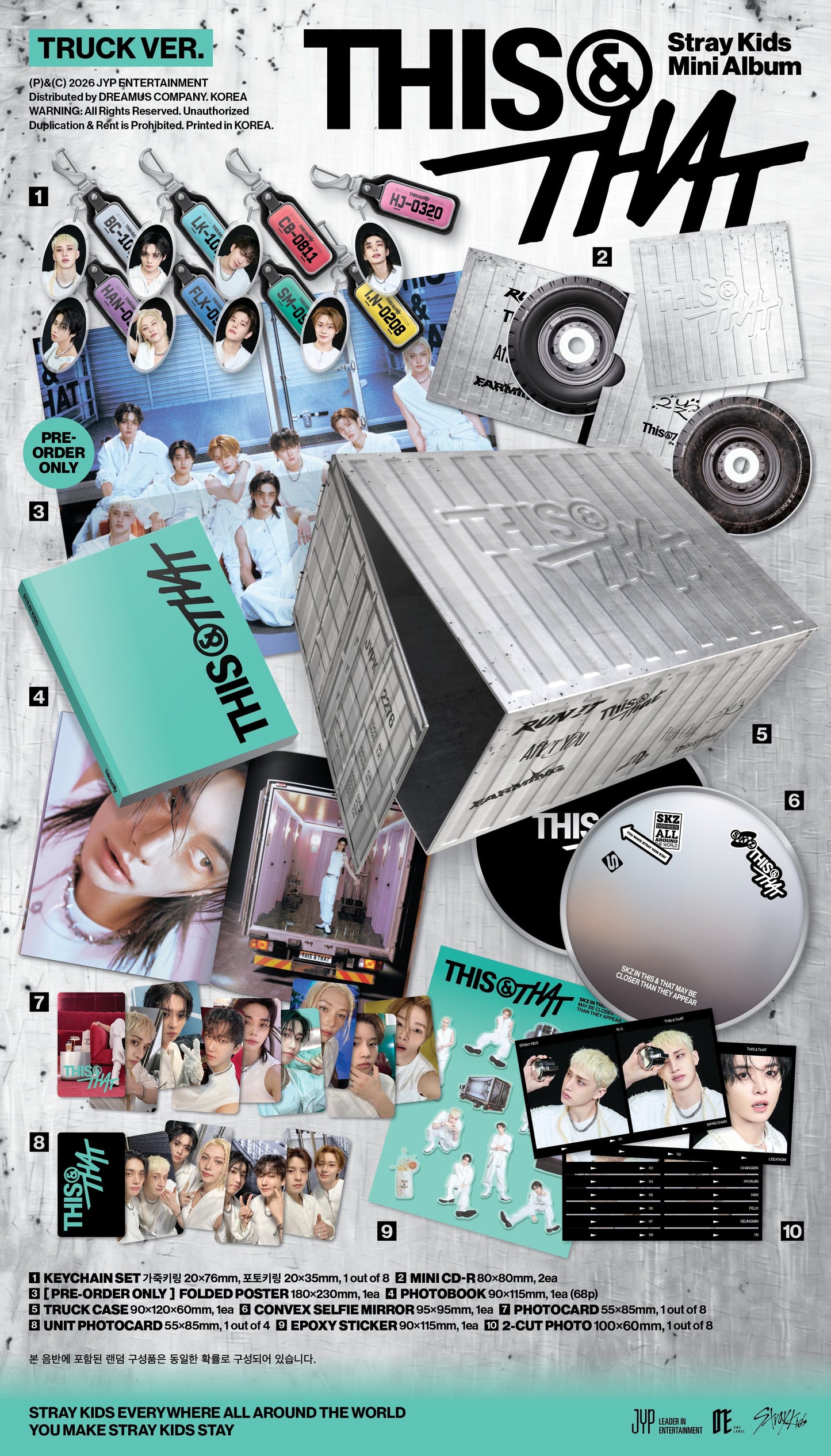 STRAY KIDS - THIS & THAT (TRUCK Ver.)