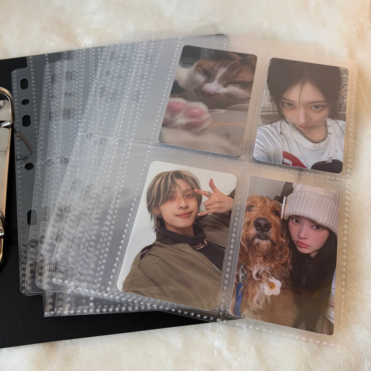 A5 Slim-Fit 4-Pocket Refill Pages