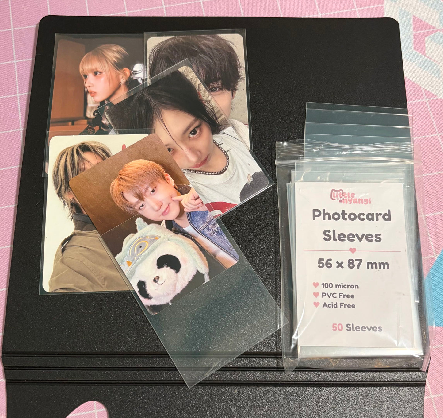 Photocard Sleeves (50 Pack) 56 x 87mm