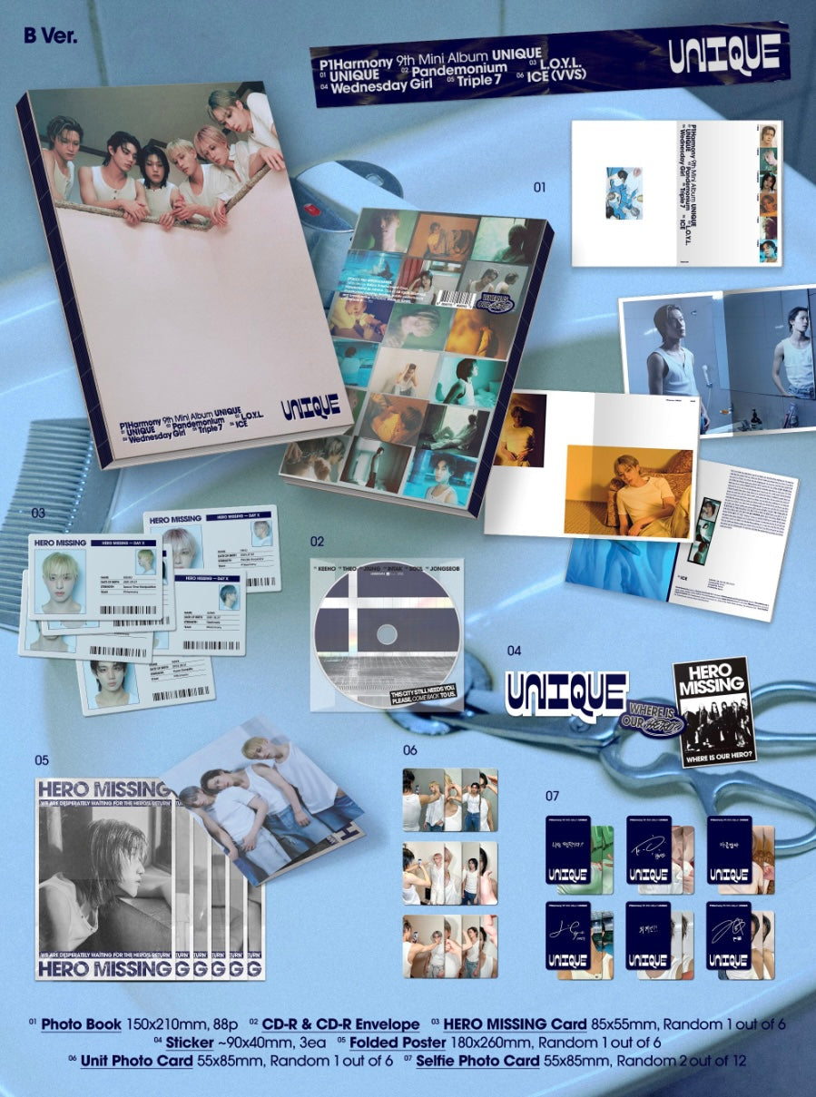 P1Harmony — UNIQUE (Photobook ver)