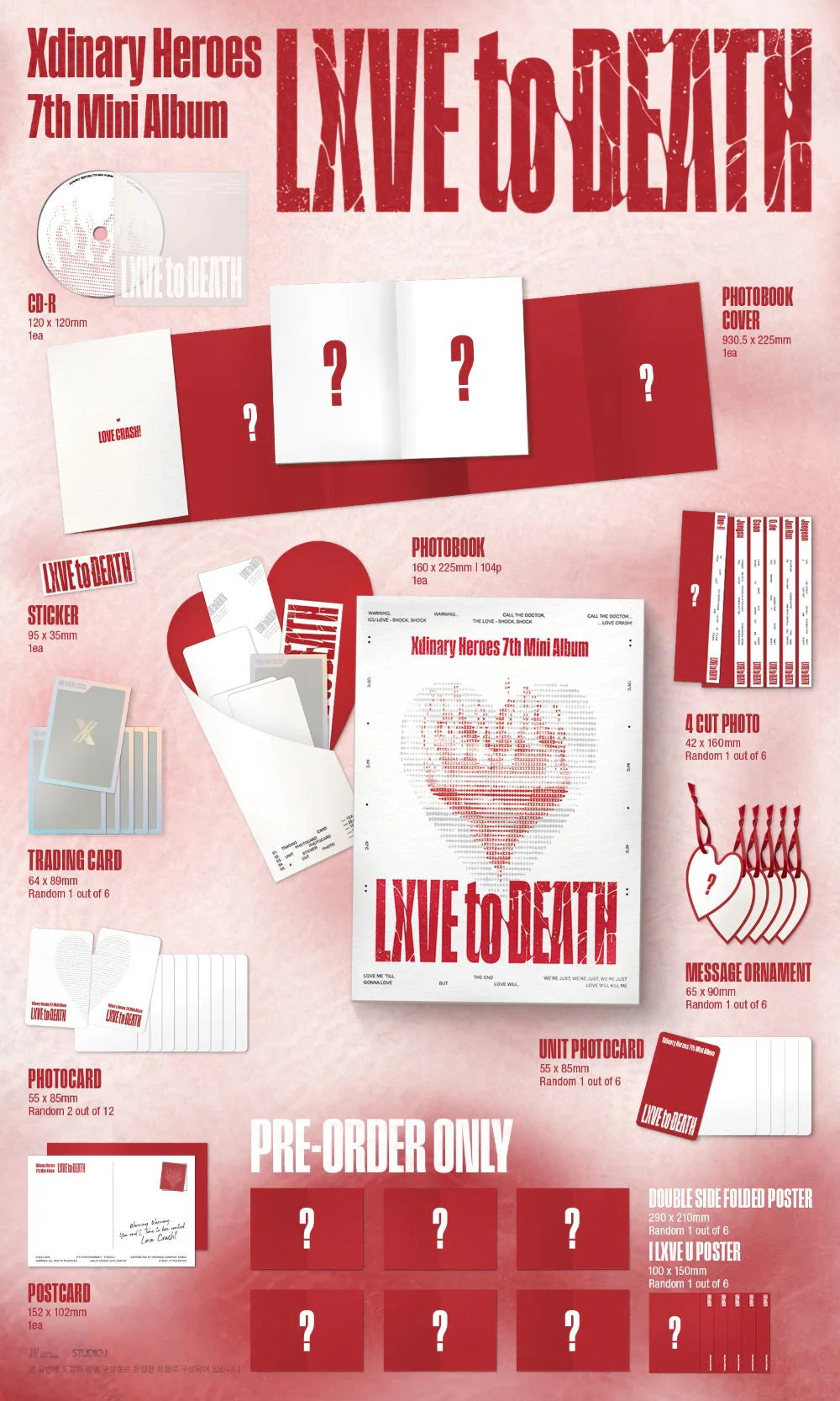 Xdinary Heroes — LXVE to DEATH (Photobook ver.)