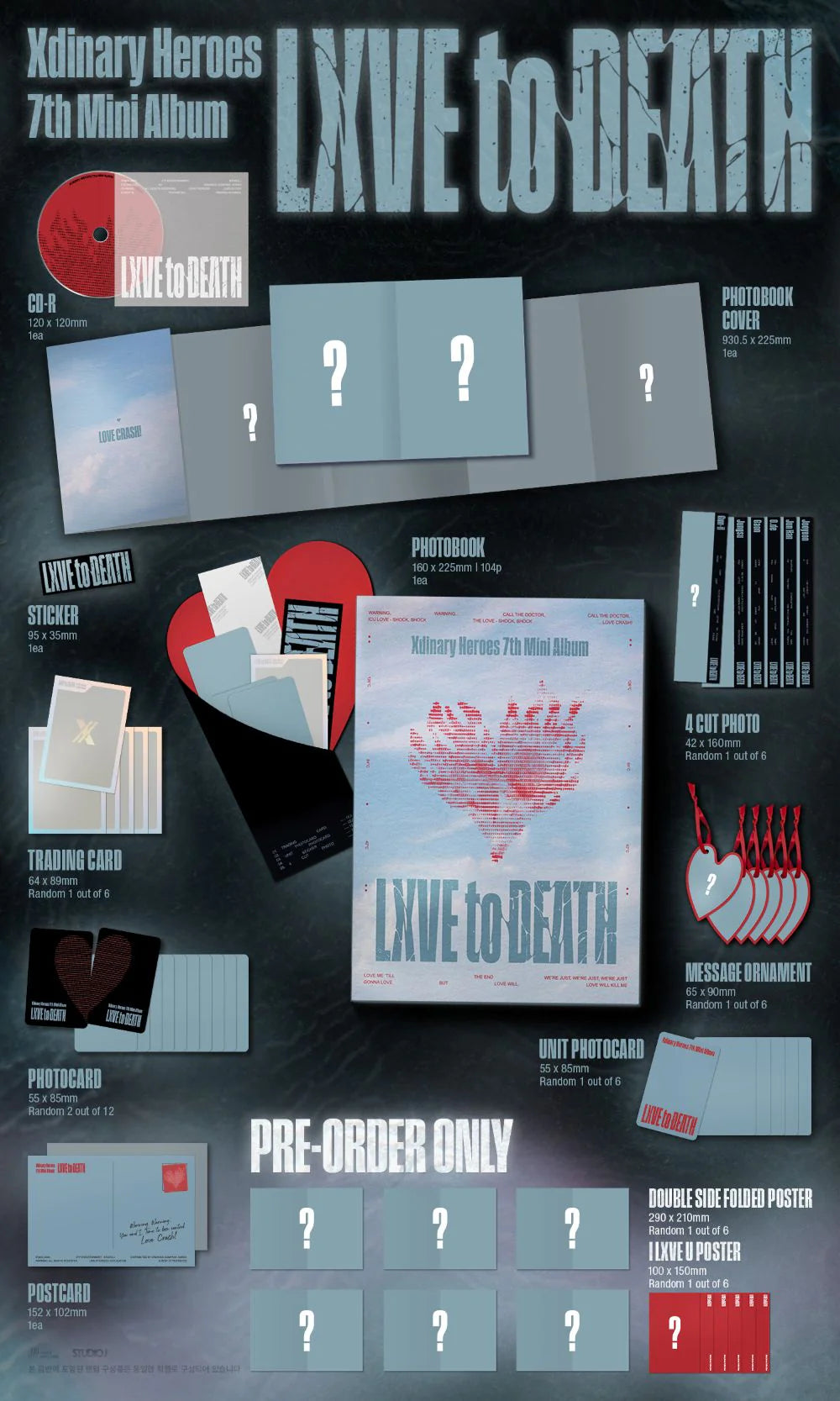 Xdinary Heroes — LXVE to DEATH (Photobook ver.)