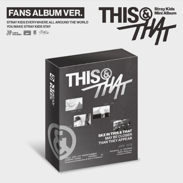 STRAY KIDS - THIS & THAT (FANS ALBUM Ver.)