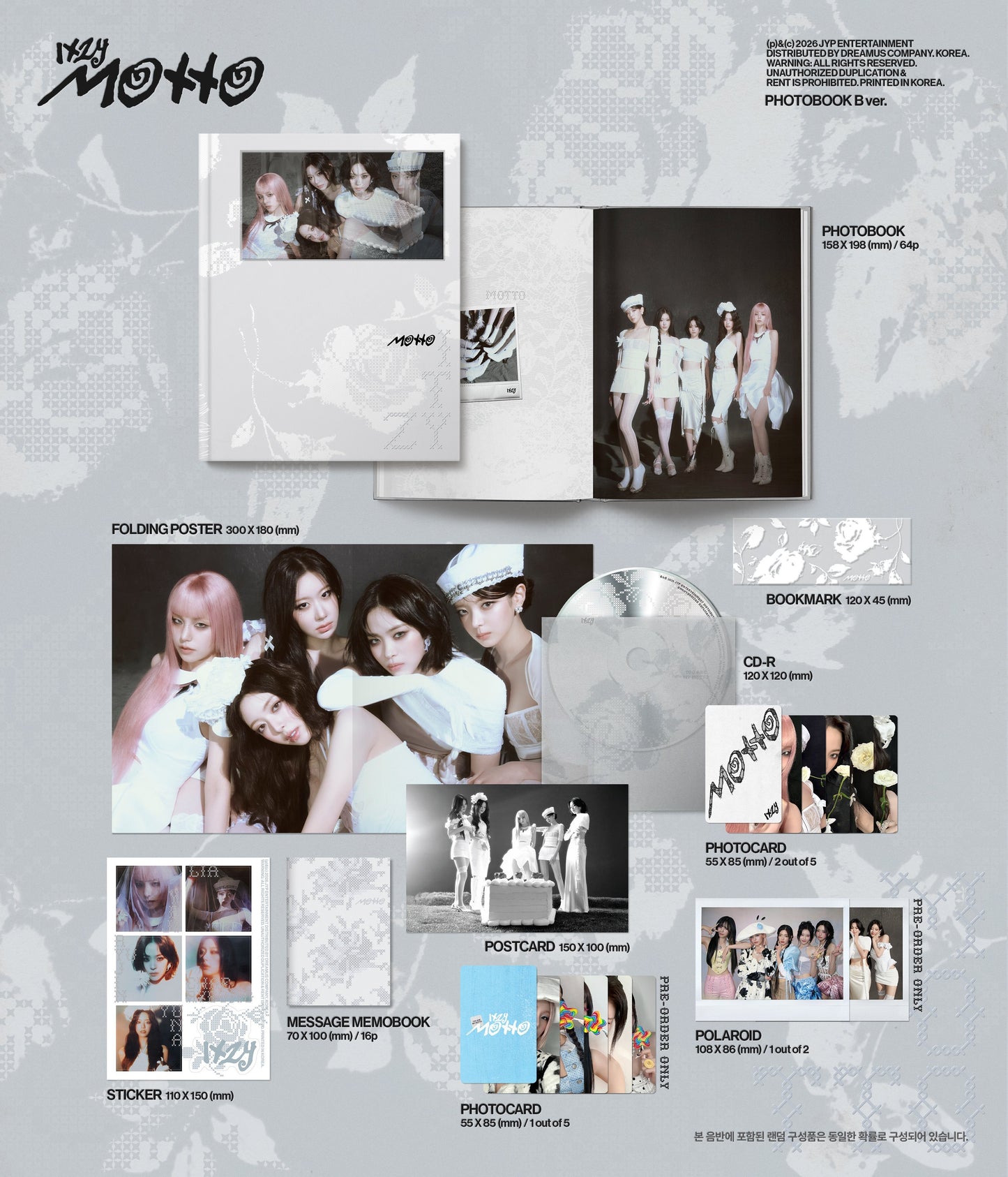 ITZY - Motto (Photobook Ver.) VERSION CHOICE