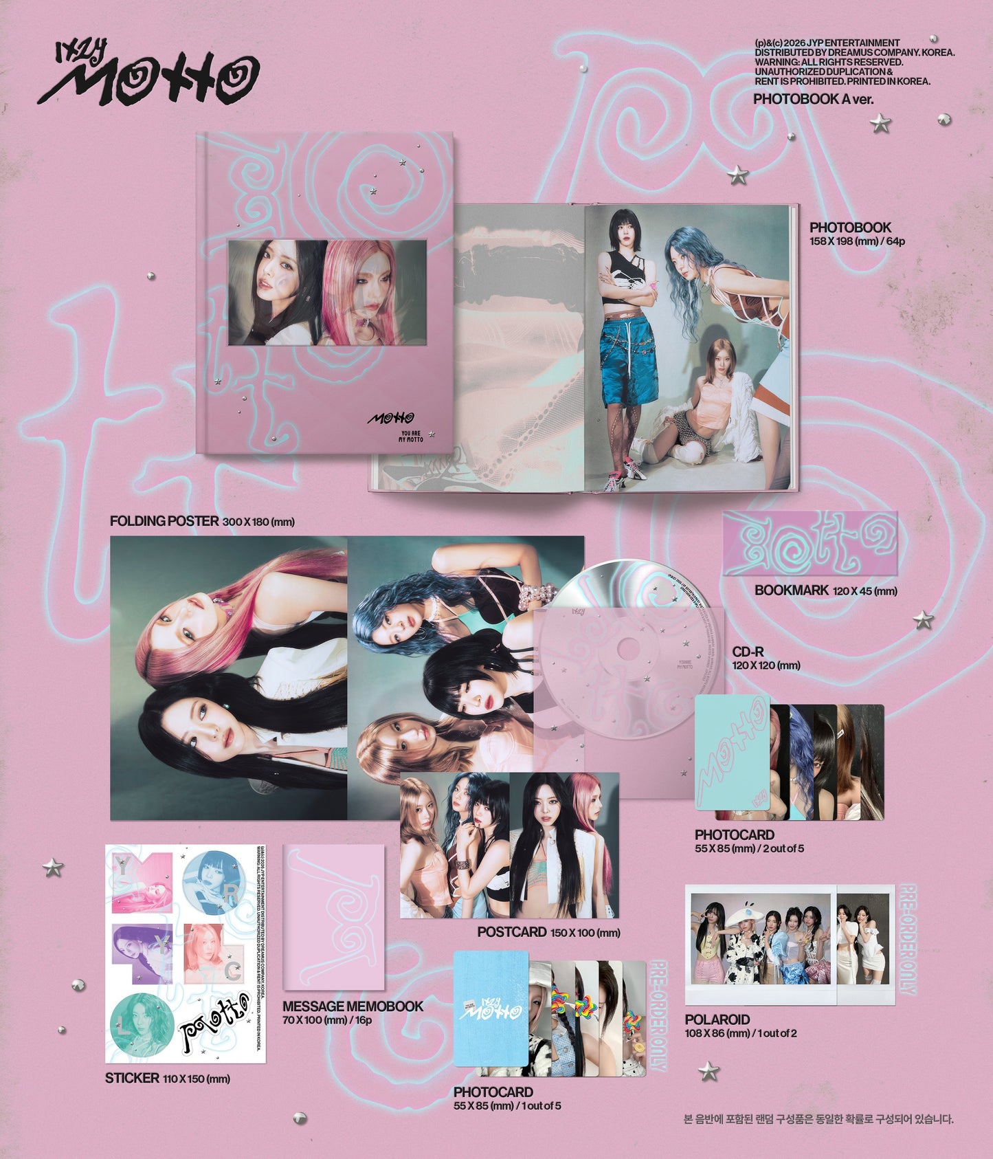 ITZY - Motto (Photobook Ver.) VERSION CHOICE